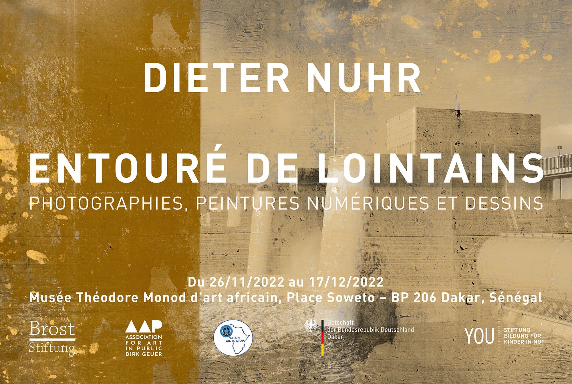 Dieter Nuhr "ENTOURÉ DE LOINTAINS", 26.11. - 17.12.2022, IFAN Nationalmuseum