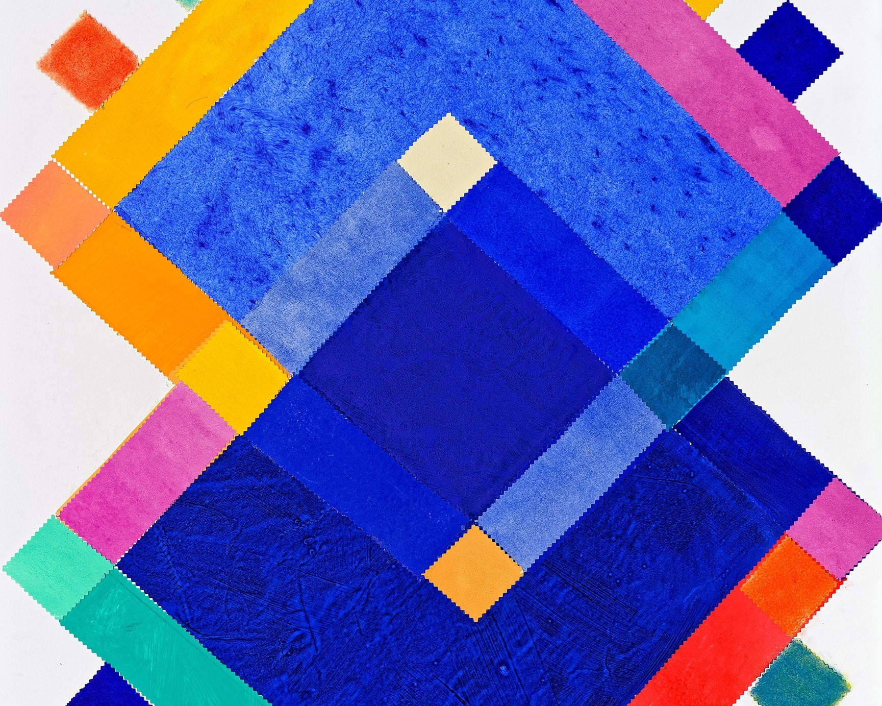 Heinz Mack "Architektur der Farbe. Collagen auf Papier", 05.11. - 05.12.2021, Geuer & Geuer Art Foundation Düsseldorf