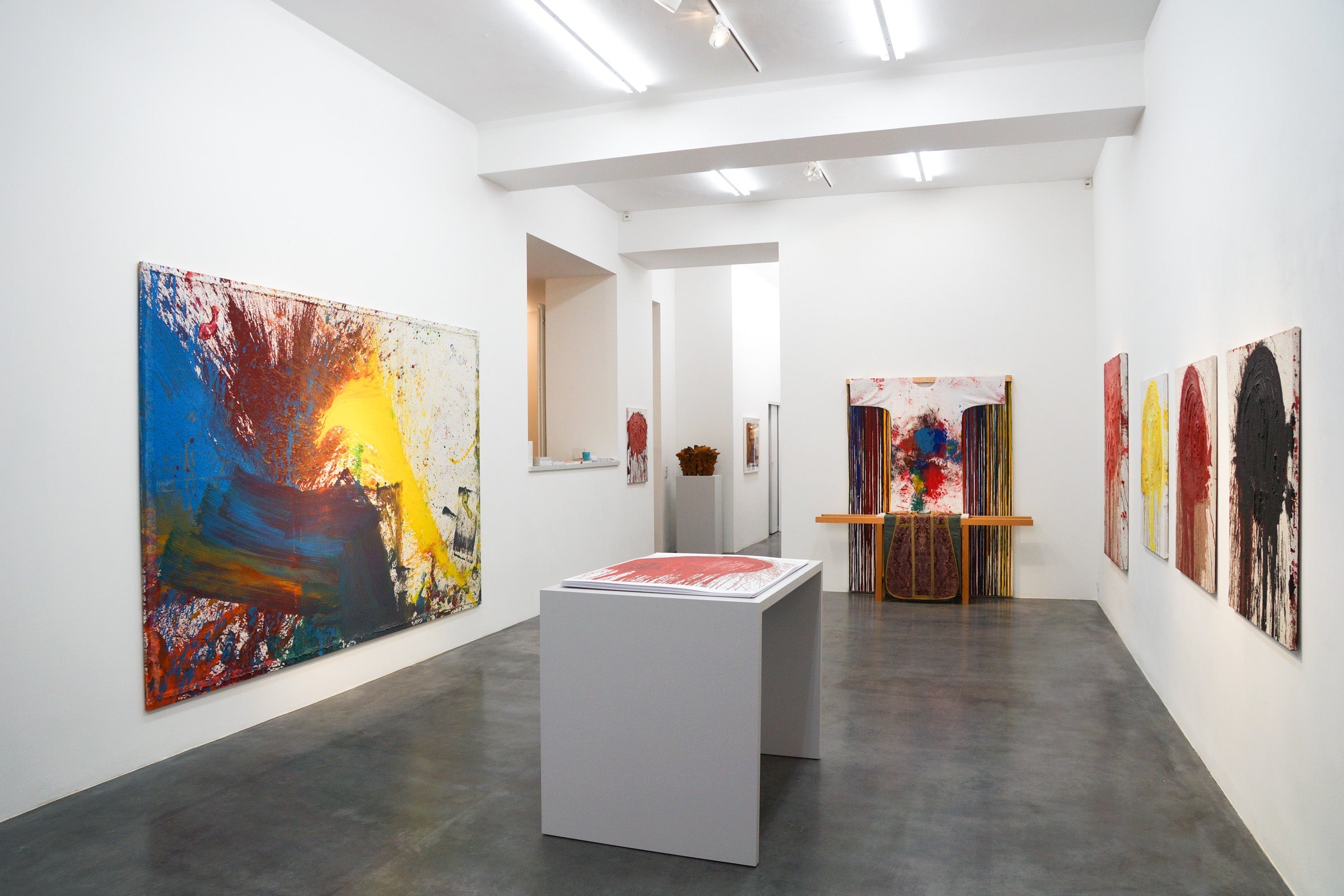 Hermann Nitsch "Blut, Mysterien und Malerei.", 17.03. - 21.05.2017, Geuer & Geuer Art Foundation Düsseldorf