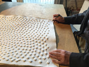 Günther Uecker - Friedensgebote, Blatt 5 der 9-teiligen Mappe