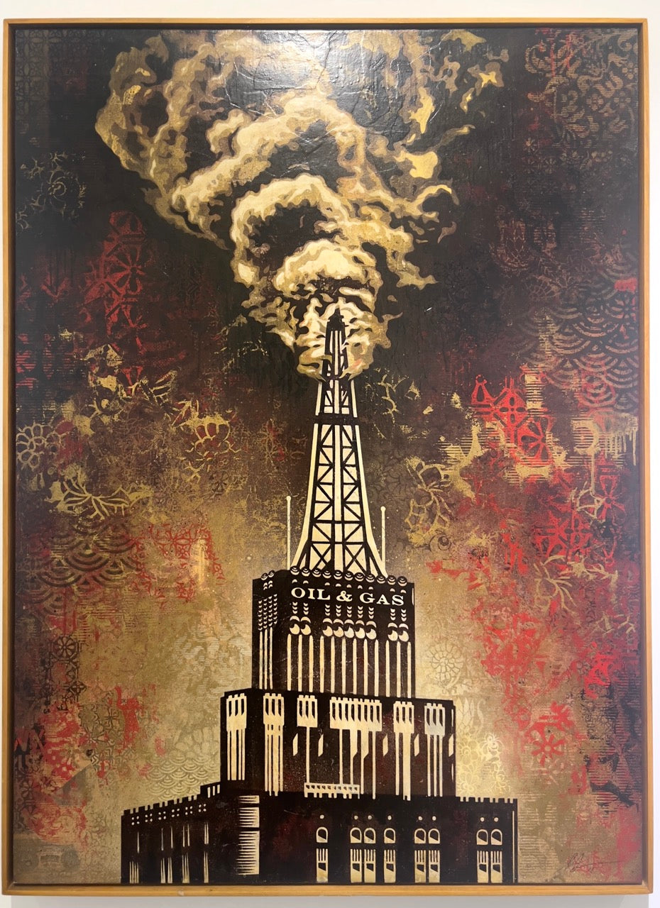 Shepard Fairey - Oil and Gas Building