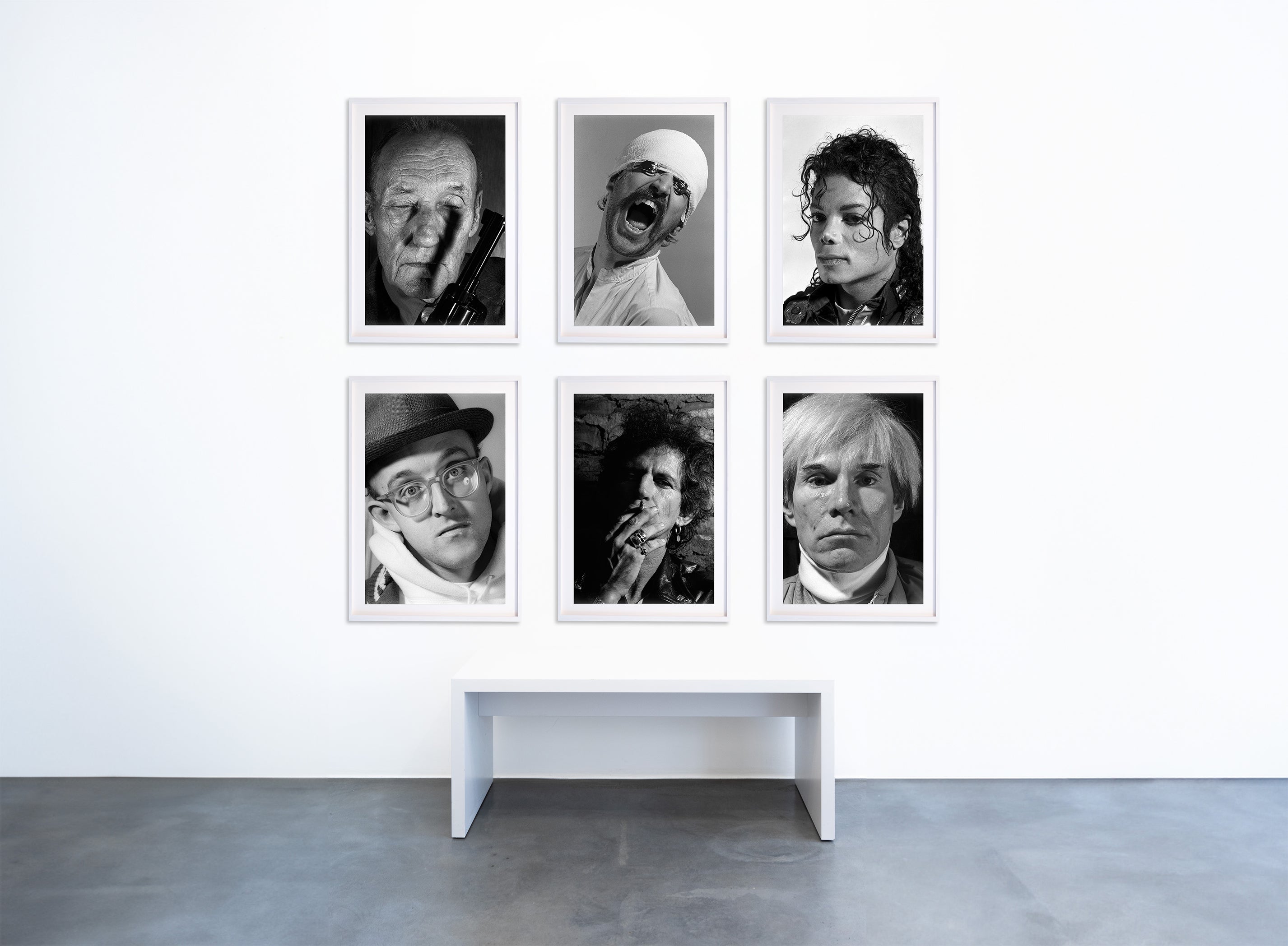 Gottfried Helnwein - Faces - 6-teilige Mappe – Geuer & Geuer Art