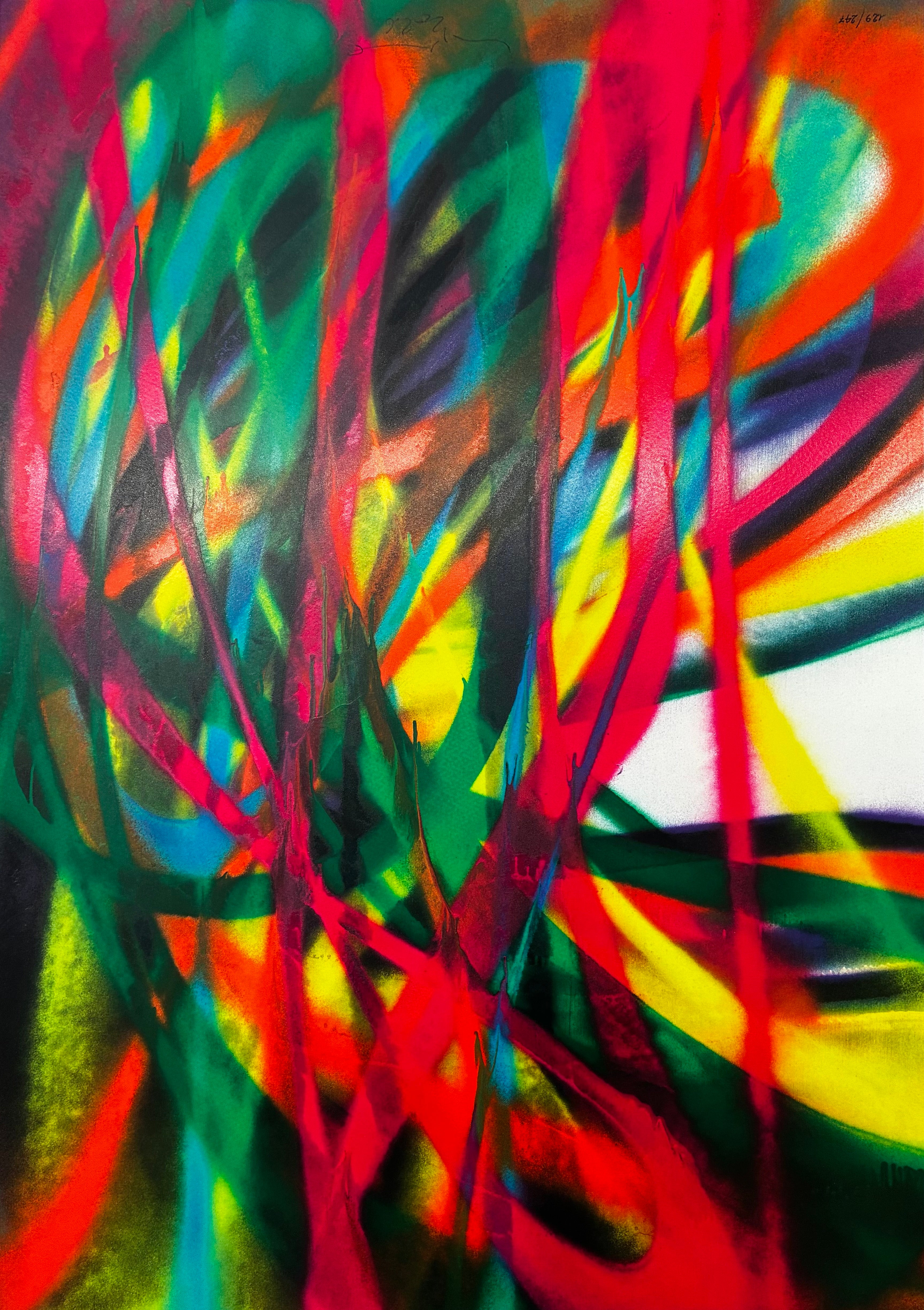 Katharina Grosse - Untitled III