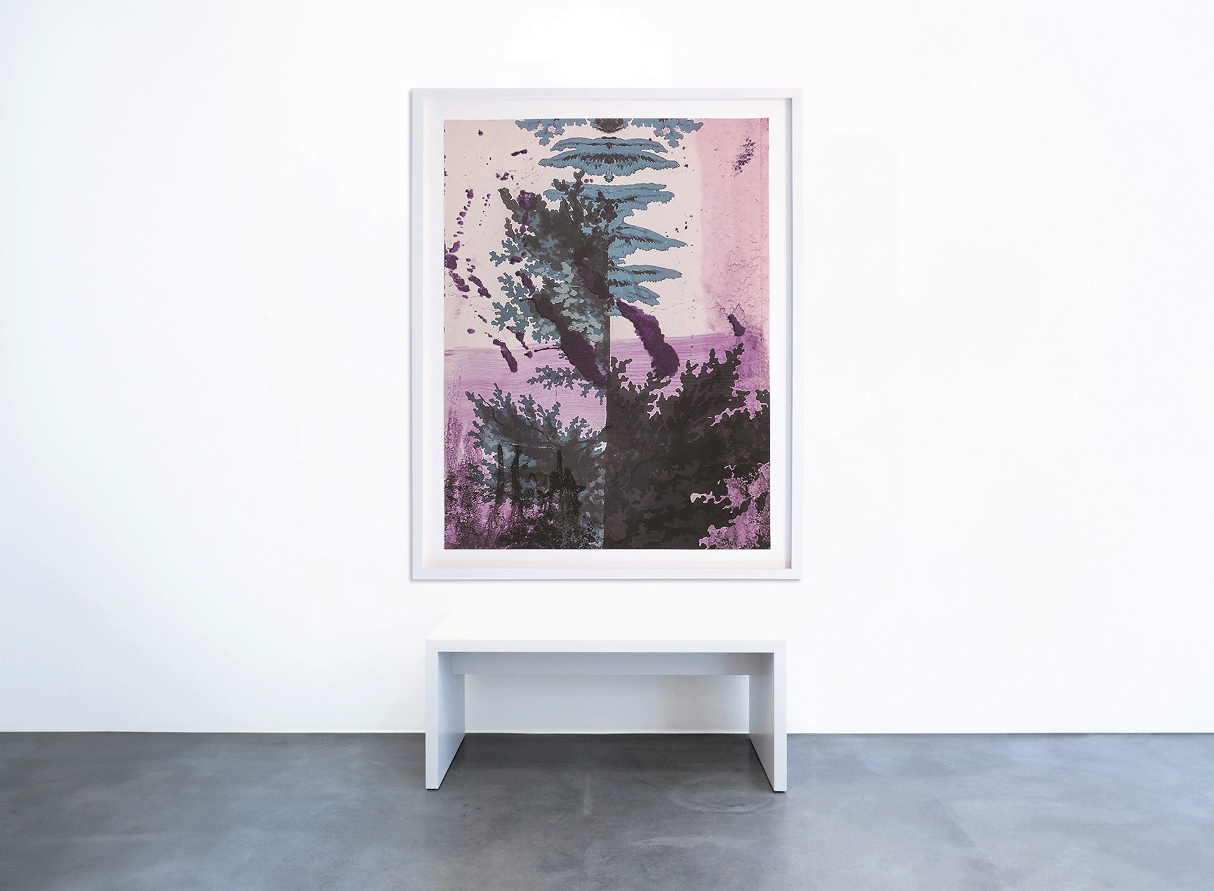Julian Schnabel - Walt Whitman II (Lake) - 130x98cm