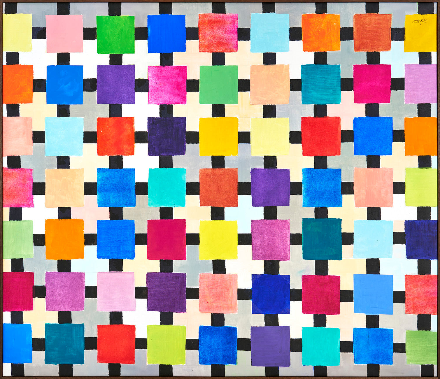 Heinz Mack - Ohne Titel, 2020 (Chromatic Constellation)