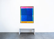 Heinz Mack - Ohne Titel, Fenster (Chromatische Konstellation)