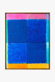 Heinz Mack - Ohne Titel, Fenster (Chromatische Konstellation)