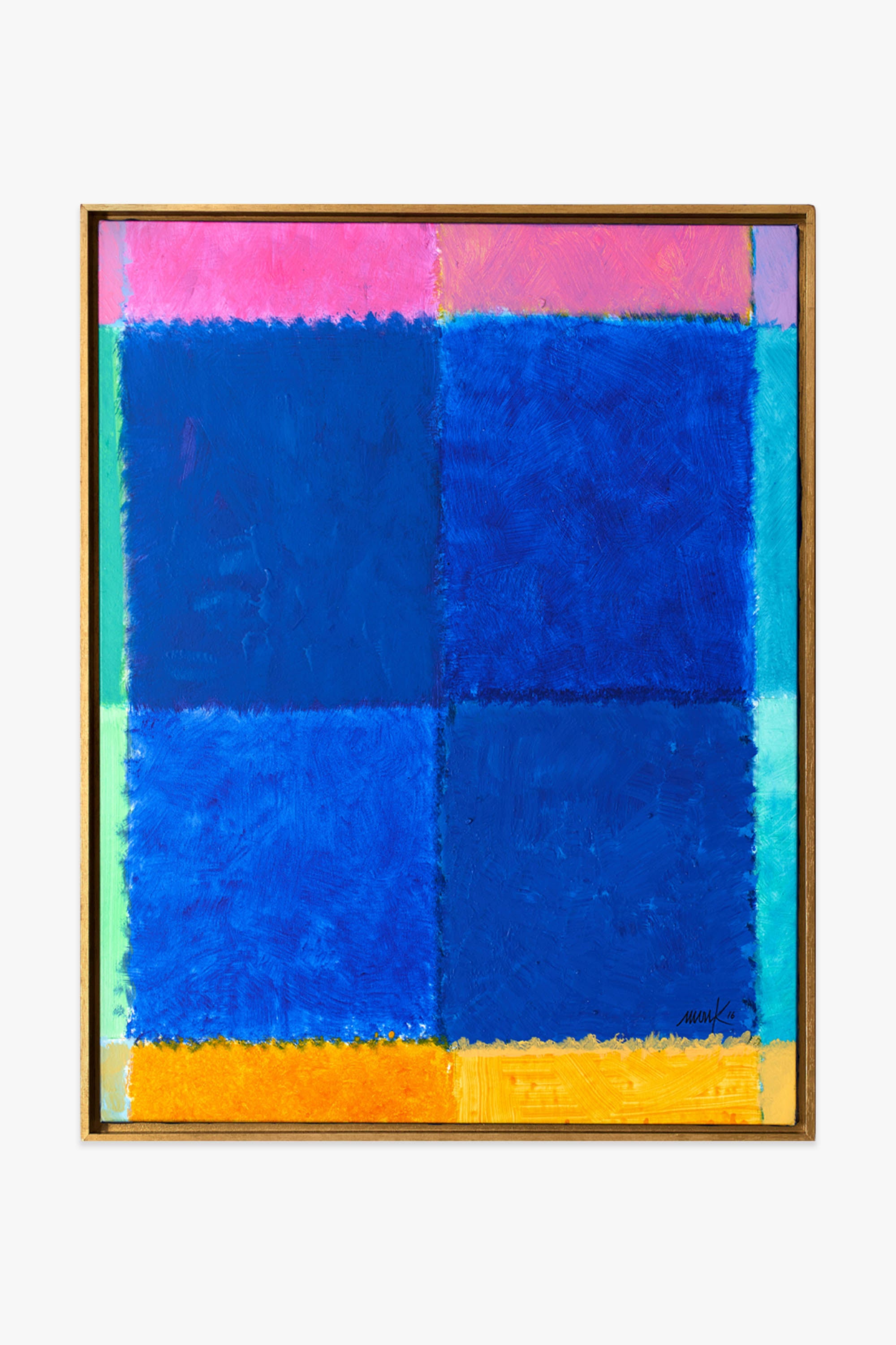 Heinz Mack - Ohne Titel, Fenster (Chromatische Konstellation)