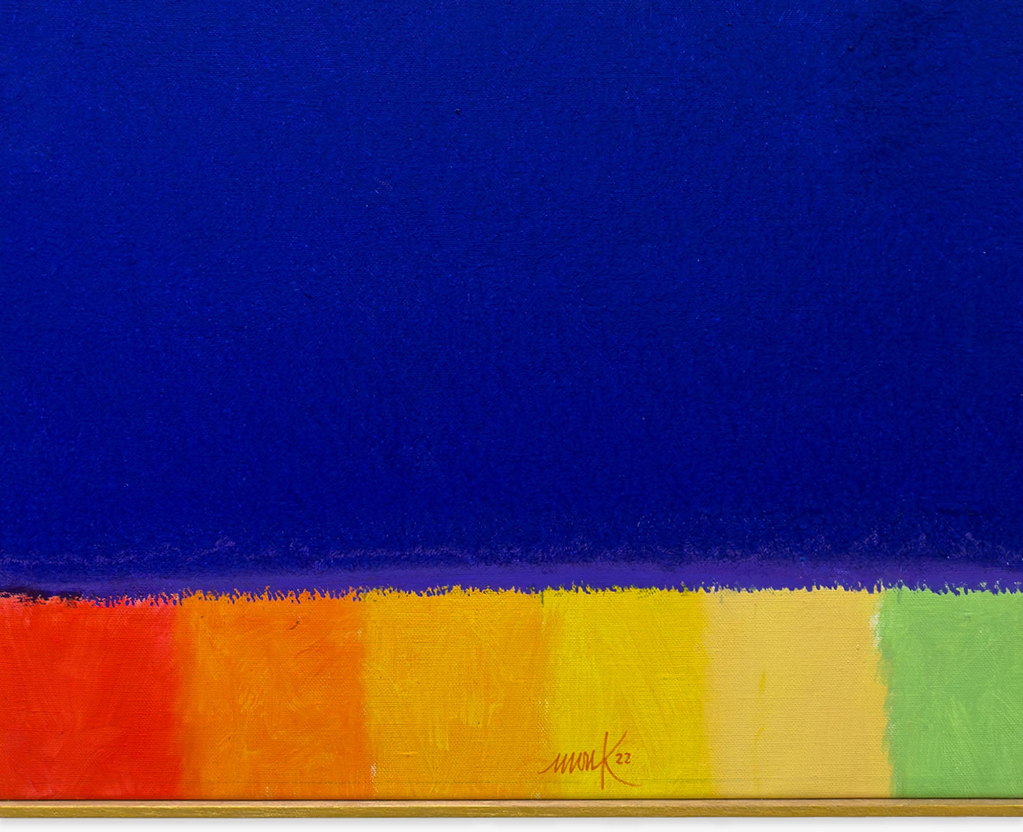 Heinz Mack - Ohne Titel (Chromatische Konstellation)