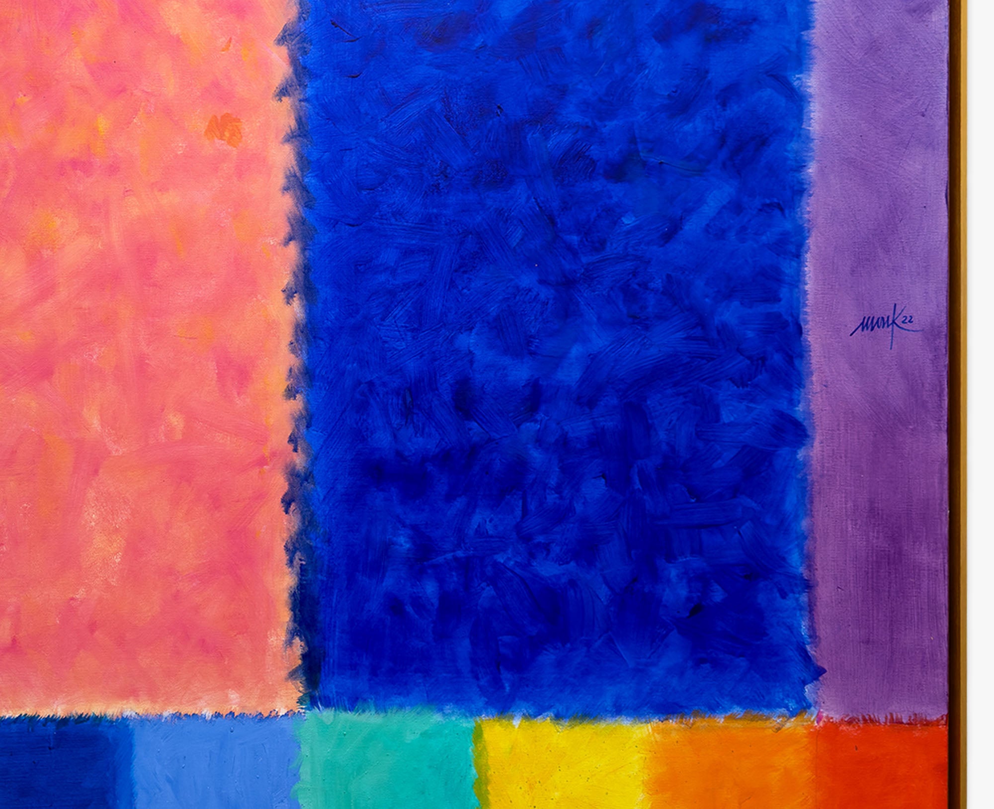 Heinz Mack - Ohne Titel (Chromatische Konstellation)