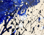 Otto Piene - Calligraphy linke Tafel