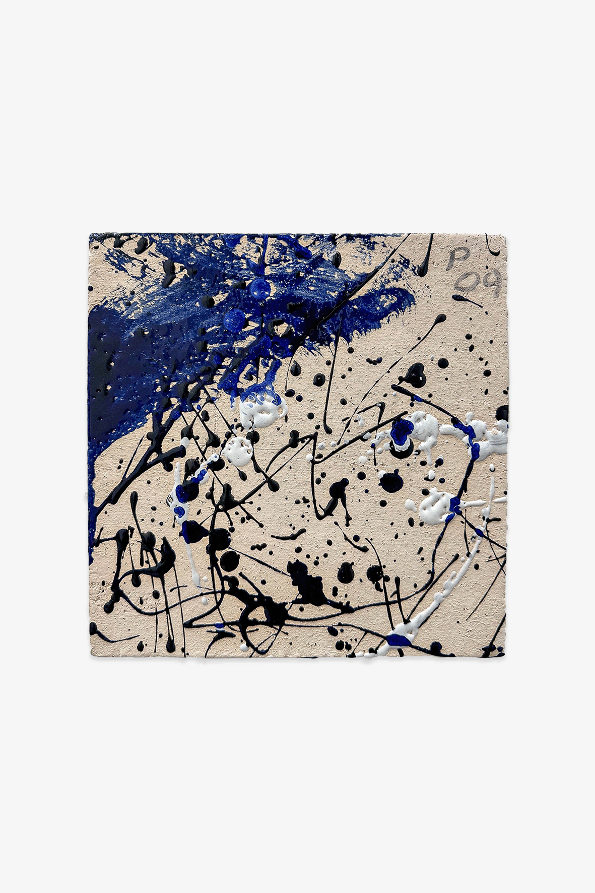 Otto Piene - Calligraphy linke Tafel