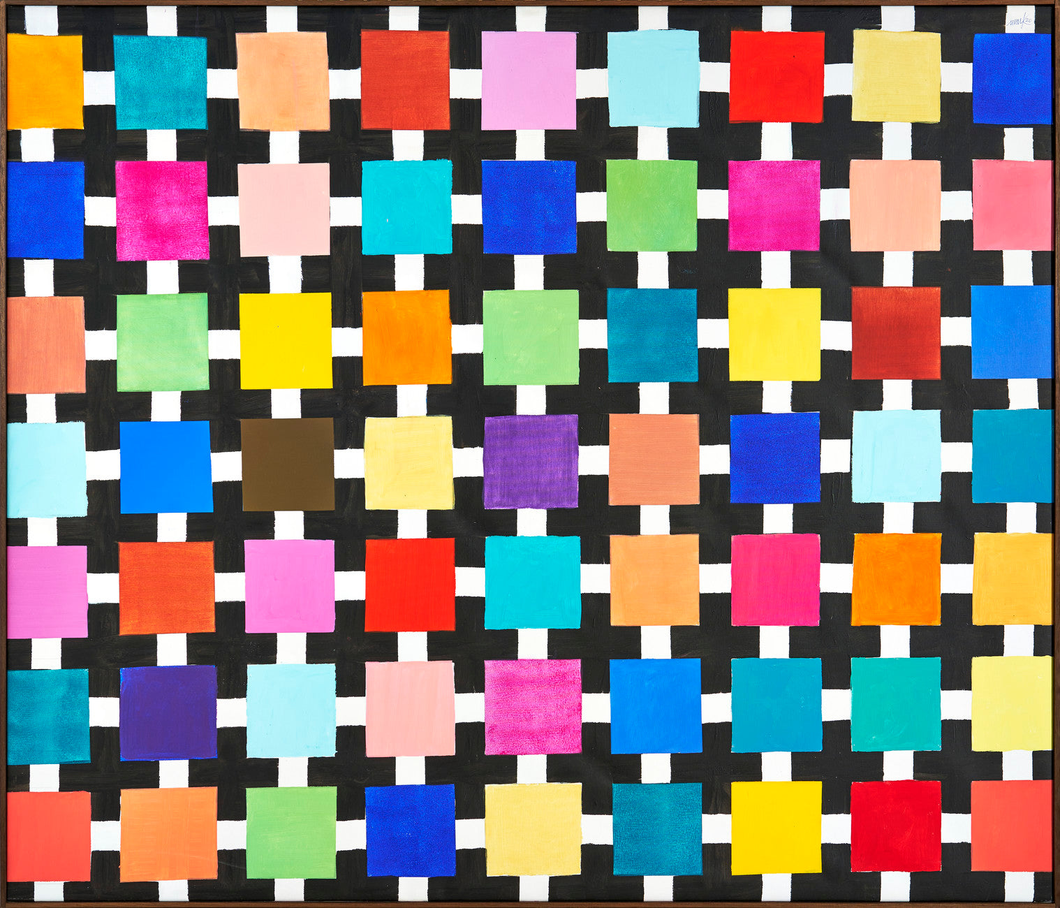 Heinz Mack - Ohne Titel, 2020 (Chromatic Constellation)