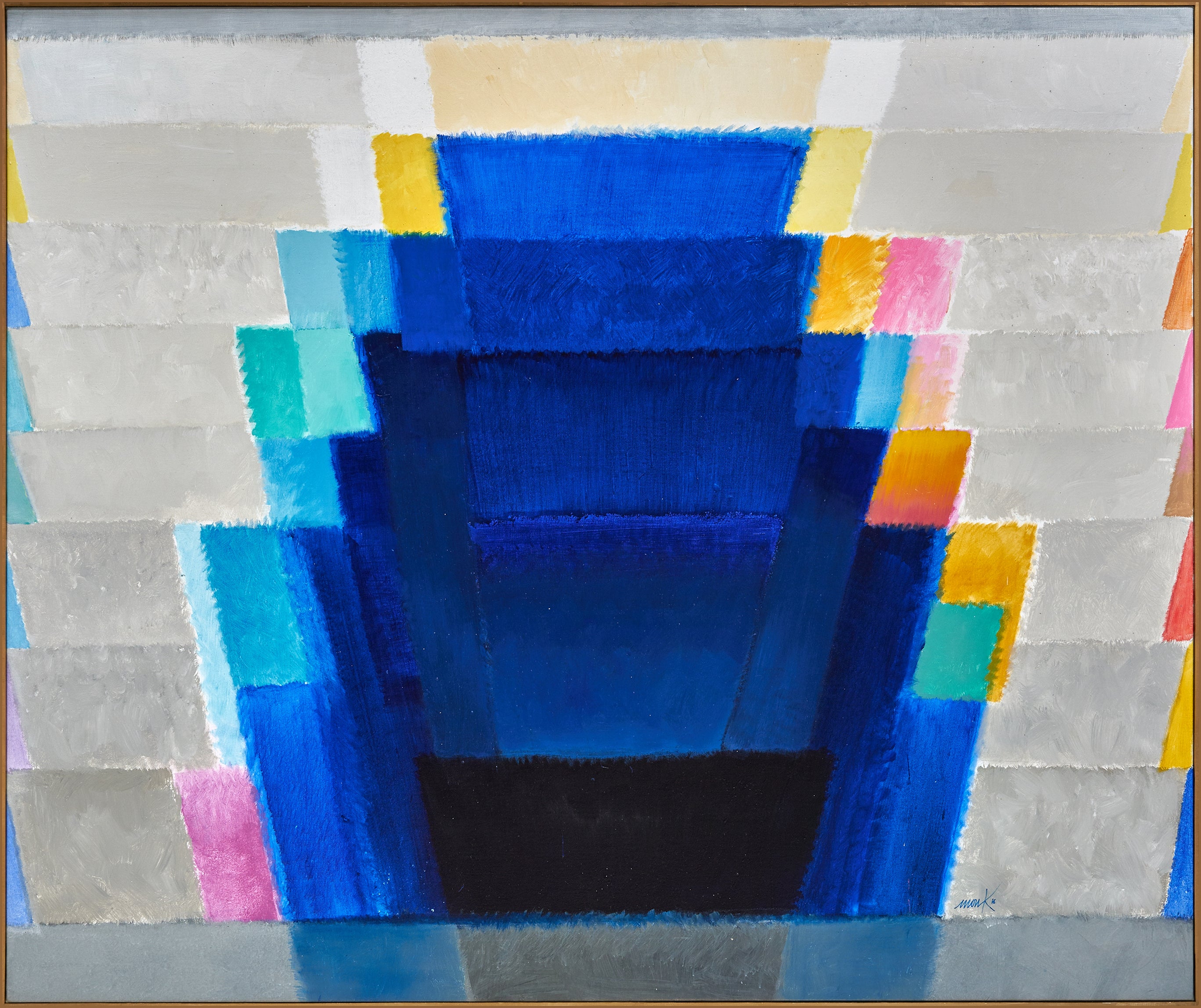 Mack Ohne Titel 2016 Leinwand Acryl