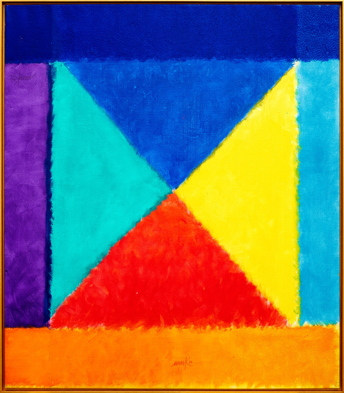 Heinz Mack - Ohne Titel, 2021/22 (Chromatic Constellation)