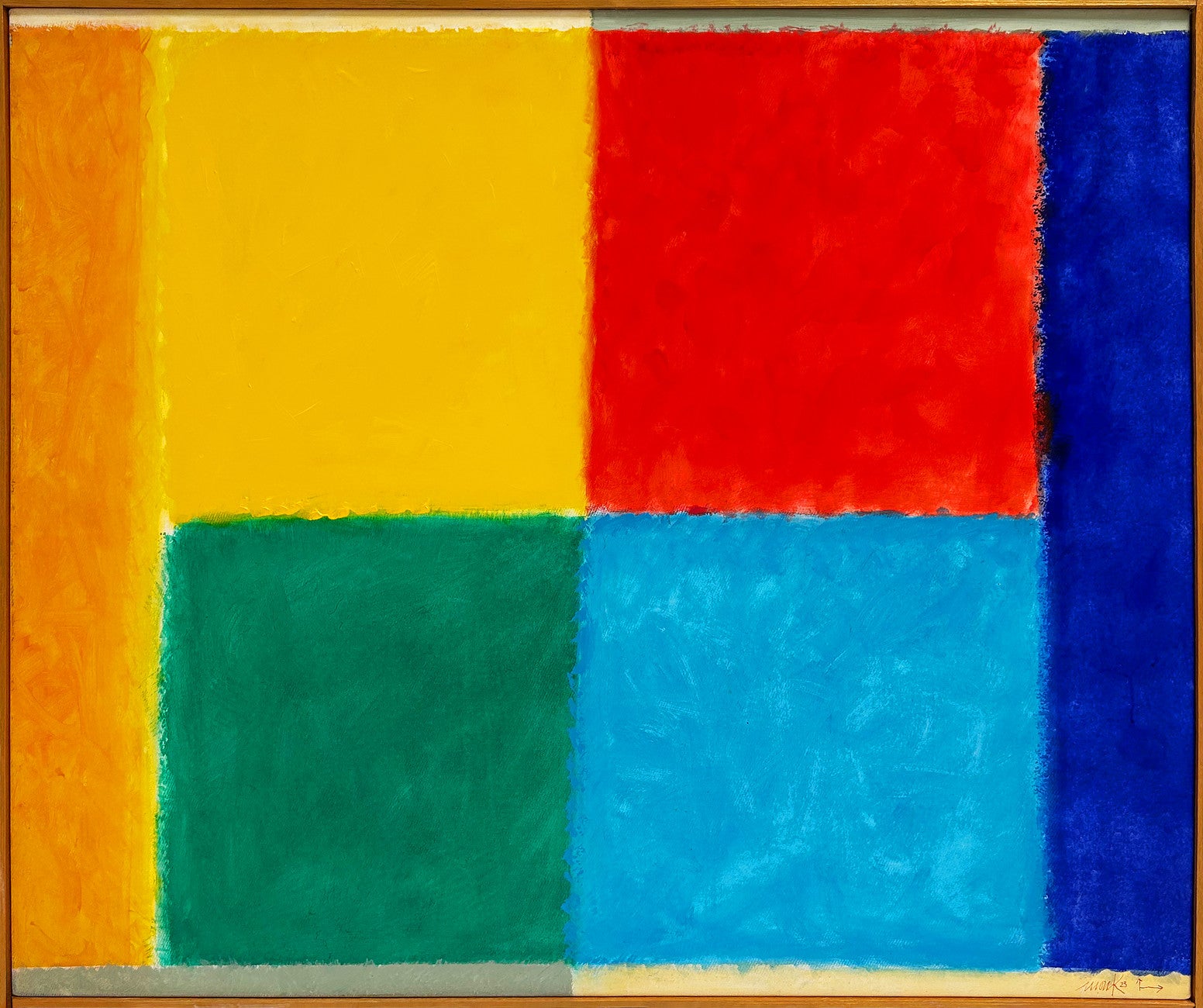 Heinz Mack - In the Name of Phythagoras, 2023 (Chromatic Constellation)