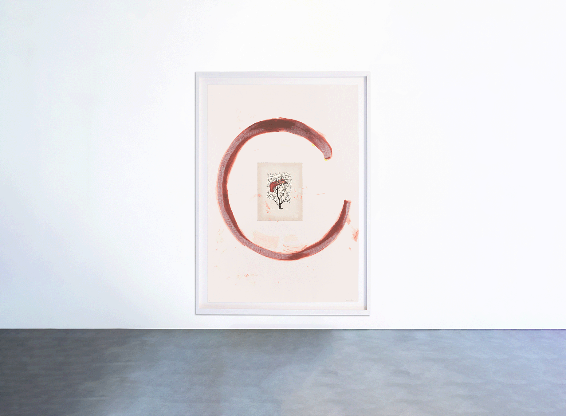 Julian Schnabel - Flamingo II