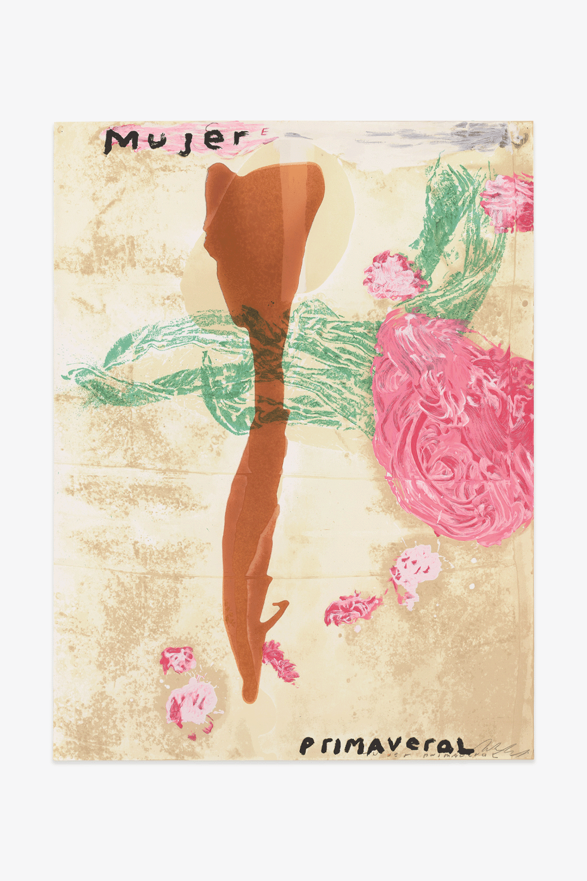 Julian Schnabel - Mujer Primaveral
