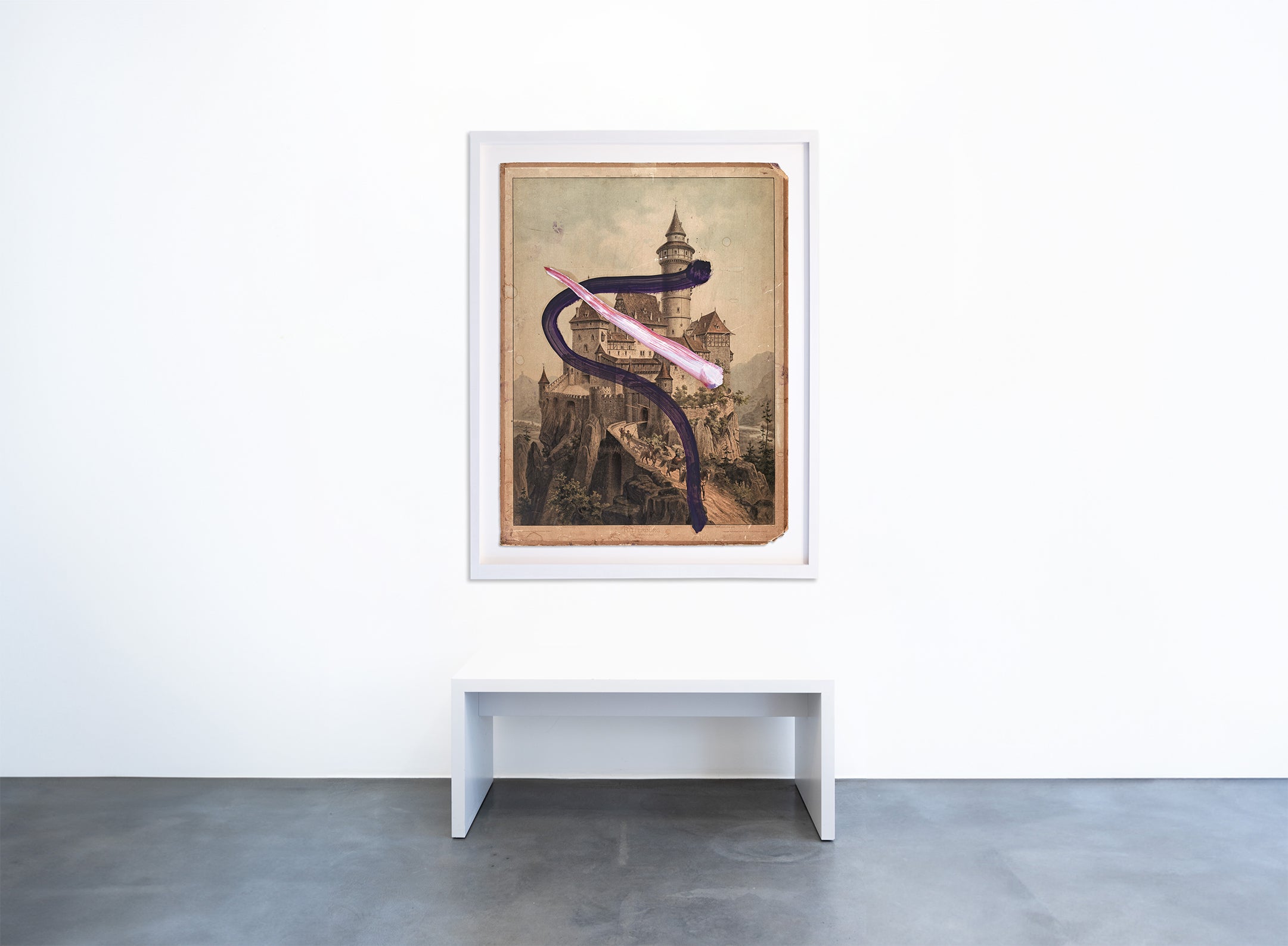 Julian Schnabel - Untitled (Ritterburg)