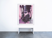 Julian Schnabel - Walt Whitman V (Frozen Lake) - 130x98cm