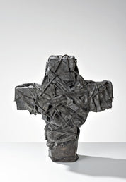 Günther Uecker - Nagelkreuz dunkel